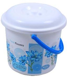 PLASTIC PRINT BUCKET-3 LTR