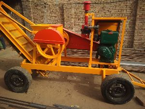 Brick Crusher Machine with Conveyor