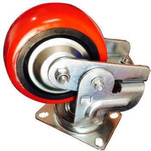 shock absorbing casters