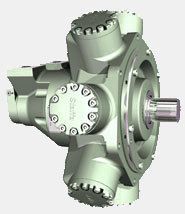 Dual displacement motor