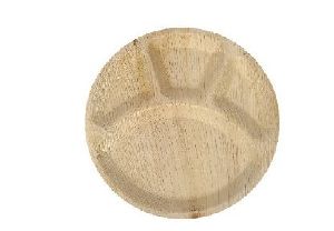 Areca Leaf 4 Partition Plate