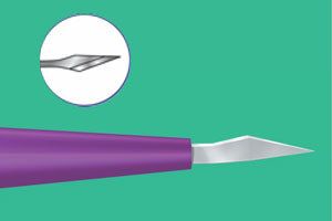 Ophthalmic Knife Lance Tip