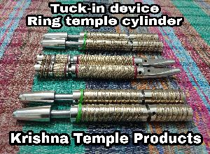 Tucking device ring temple cylinders