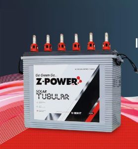 Z-power Tall Solar Tubular Batteries