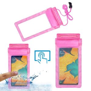 Pink Mobile Waterproof Bags