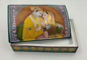 rajasthani miniature rectangular box