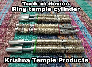 Tucking device ring temple cylinder