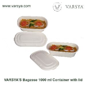 Varsya's Biodegradable disposable Bagasse Clamshell 6