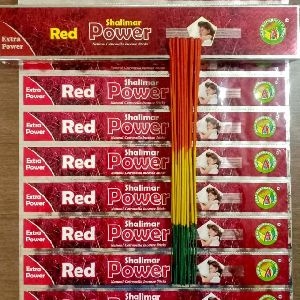 Red Shalimar Power Incense Stick