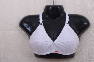 COTTON WOVEN BRA