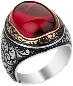 Red Quartz Ring