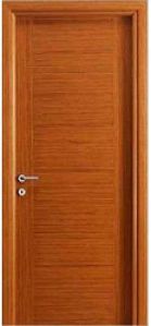 wooden plain doors