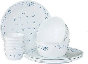 Corelle Livingware Provincial Blue Dinner Set