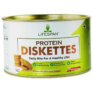 Vanilla protein diskettes