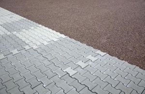 Grey Dumbbell Paver Block