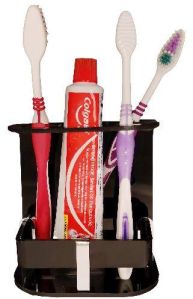 small black Tooth Brush Holder