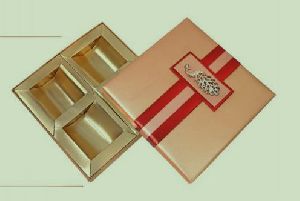 Peach Dry Fruit Paper Box