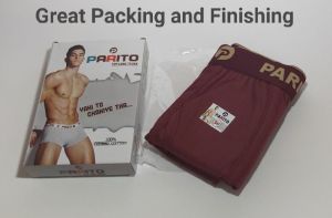 Mens Parito Maroon Long Trunk