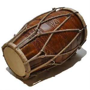 Wooden Dholak