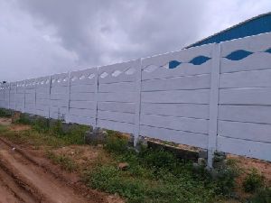 RCC White Compound Wall