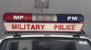 MILITARY POLICE LIGHT