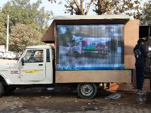 Led Screen Video Van Rental Service in Junagadh Gujarat 9560562259