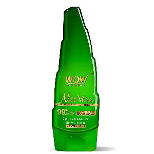 WOW Aloe Vera Multipurpose Beauty Gel for Skin and Hair, 130ml