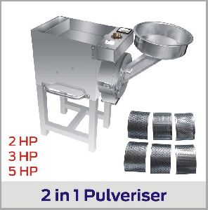 SS 2in1 Food Pulverizer Machine