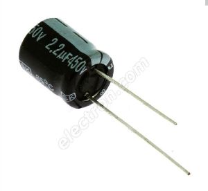 E-capacitor 2.2uf/450v 8*12