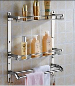 SJ DOUBLE MULTI SHELF With rod