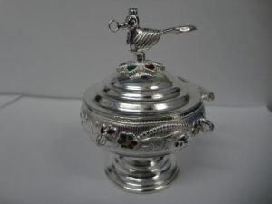 Silver Sindoor Box