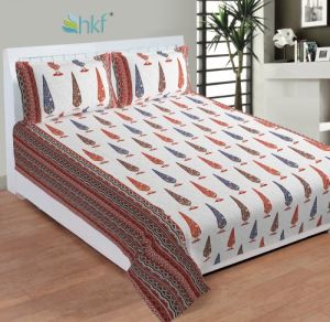 Queen Size Printed Bedsheet