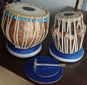 Copper & Sheesham Wood Tabla