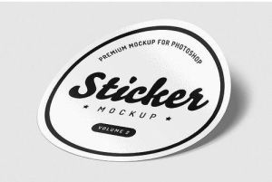 Round Shape Sticker