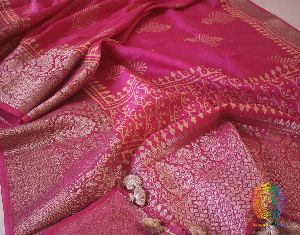 Linen Banarasi Saree