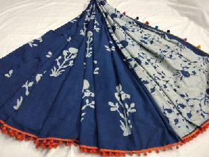 Malmal Cotton Saree