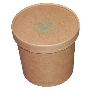 Eco Friendly 750ml Kraft Paper Food Container - VARSYA