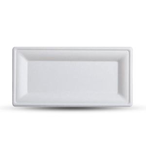 1D Rectangle Bagasse Tray