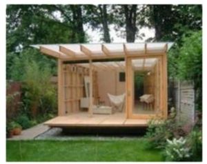 Wooden Garden House