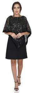 Popover Sequin Dress