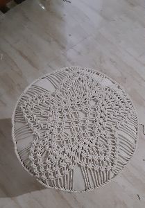 Macrame stool handmade