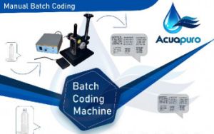 manual batch coding machine