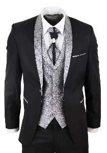 Mens 4 Piece Suit