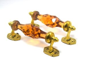 Golden Glass Door Handle