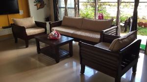 Wooden Sofa Set