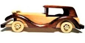 Wooden Handmade Car