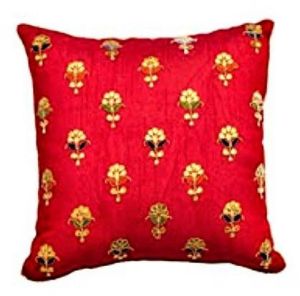 Zari Silk Cushion Covers