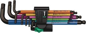 Wera 950/9 Hex-Plus Multicolour 1 SB Multicolour L-key set