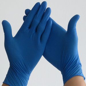 Powder Free Disposable Blue Gloves