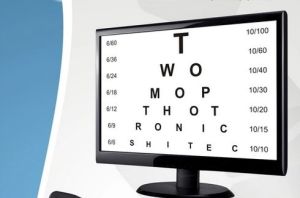 Visual Acuity Testing Chart